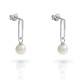 Orphelia® 'Grand' Femmes Argent Boucle d'oreille - Argent ZO-7558