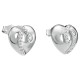 Orphelia® 'Amore' Dames Zilver 925 925 Oorknoppen - Zilverkleurig ZO-7577