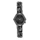Philipp Plein® Analoog 'The hexagon groumette' Dames Horloge PWWBA0423