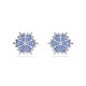 Swarovski® 'Magic' Dames Metaal Oorknoppen - Zilverkleurig 5734242