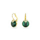Swarovski® 'Bella' Dames Verguld Metaal Oorhangers - Goudkleurig 5735389