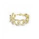 Swarovski® 'Dextera' Women's Gold Plated Metal Bracelet - Gold 5666027
