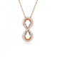 Swarovski® 'Hyperbola' Women's Necklace - Rose 5677623