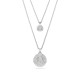 Swarovski® 'Meteora' Women's Base Metal Necklace - Silver 5684244