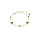 Swarovski® 'Imber' Dames Verguld Metaal Armband (sieraad) - Goudkleurig 5730676