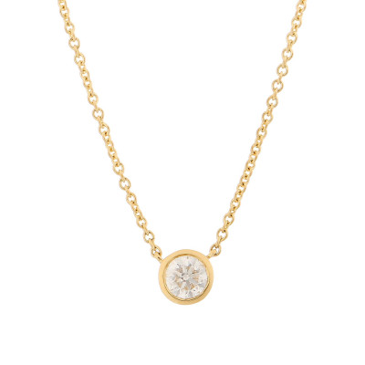 Orphelia® 'Alexandria' Women's Yellow gold 18C Chain with Pendant - Gold KD-2035/1