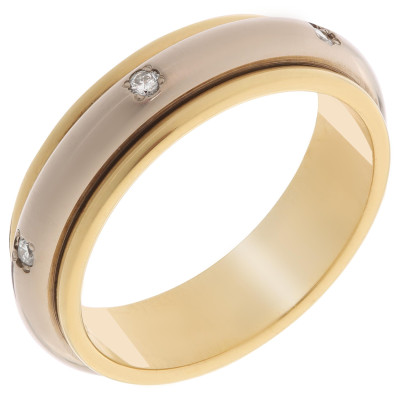 Orphelia® Women's Yellow gold 18C Ring TRD-DA05/B/DE