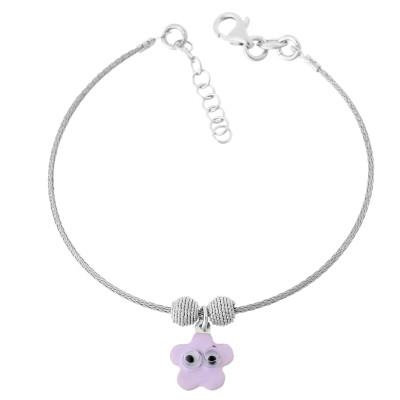 Orphelia® 'Bellerose' Child's Sterling Silver Bracelet - Silver ZA-7142