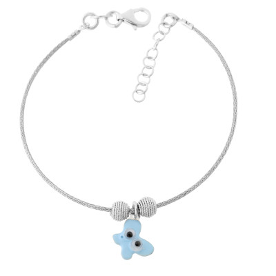 Orphelia® 'Angelica' Child's Sterling Silver Bracelet - Silver ZA-7143