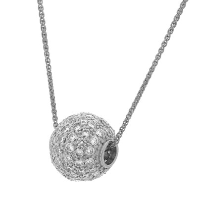 Orphelia® Women's Sterling Silver Chain with Pendant - Silver ZH-7235