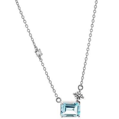 Orphelia® 'Fira' Women's Sterling Silver Necklace - Silver ZK-7571