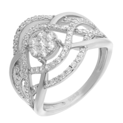 Orphelia Women's Silver Ring ZR-7054