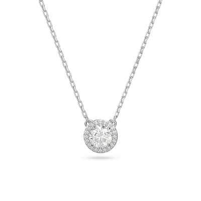 Swarovski® 'Constella' Women's Base Metal Pendant - Silver 5636264