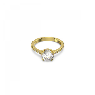 Swarovski® 'Constella' Women's Gold Plated Metal Ring - Gold 5638530