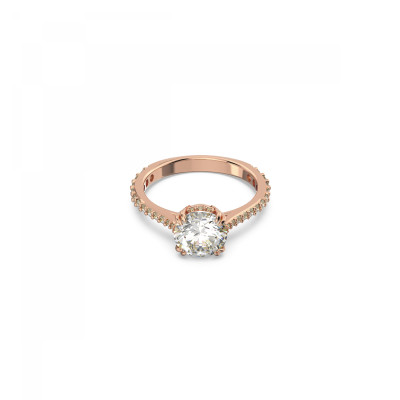 Swarovski® 'Constella' Women's Gold Plated Metal Ring - Rose 5638548