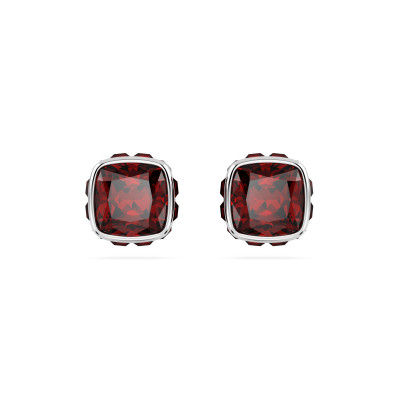 Swarovski® 'Birthstone' Women's Base Metal Stud Earrings - Silver 5660798