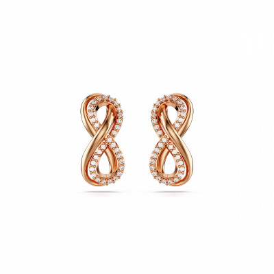 Swarovski® 'Hyperbola' Women's Stud Earrings - Rose 5684085