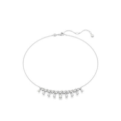 Swarovski® 'Idyllia' Women's Base Metal Necklace - Silver 5692637