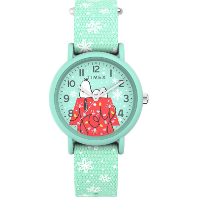 Timex® Analogue 'Peanuts Weekender Color Rush' Women's Watch TW2W24700