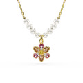Swarovski® 'Idyllia' Women's Gold Plated Metal Necklace - Gold 5723140