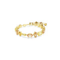 Swarovski® 'Gema' Women's Gold Plated Metal Bracelet - Gold 5718072