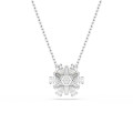 Swarovski® 'Idyllia' Women's Base Metal Necklace - Silver 5691484
