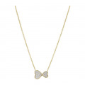Fossil Jewellery® 'Sutton' Women's Stainless Steel Necklace - Gold JF03941710