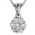 Orphelia Edina Women's White-gold 18k Pendant HD-4209 #1