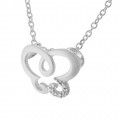 Joya Sterling Silver Chain with Pendant ZH-7088