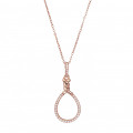 Orphelia Aava Women's Silver Chain with Pendant ZH-7421