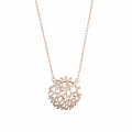 Orphelia® 'FLAVIE' Women's Sterling Silver Chain with Pendant - Rose ZH-7502/RG #1