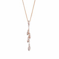 Orphelia Orphelia 'Loana' Women's Sterling Silver Chain with Pendant - Rose ZH-7505/RG #1