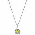 'Bristol' Women's Sterling Silver Pendant with Chain - Silver ZH-7579/G