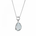Orphelia® 'Rivera' Women's Sterling Silver Necklace - Silver ZK-7480/BC #1