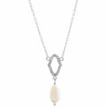 Orphelia® 'Normandy' Women's Sterling Silver Pendant with Chain - Silver ZK-7574