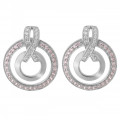 Orphelia Orphelia 'Azalea' Women's Sterling Silver Drop Earrings - Silver ZO-7095 #1