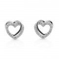 Orphelia® 'Ariana' Women's Sterling Silver Stud Earrings - Silver ZO-7482 #1