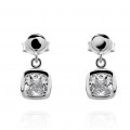 Orphelia® 'MYRELA' Women's Sterling Silver Drop Earrings - Silver ZO-7486 #1