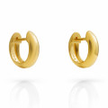 Orphelia Orphelia 'Dory' Women's Sterling Silver Hoop Earrings - Gold ZO-7556/G #1