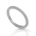 'Lily' Women's Sterling Silver Ring - Silver ZR-7538