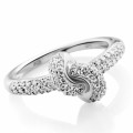 Orphelia® 'Palma' Women's Sterling Silver Ring - Silver ZR-7569