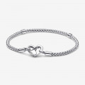 Pandora® Pandora Moments 'Moments' Women's Sterling Silver Bracelet - Silver 592453C00