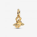 Pandora® Disney x Pandora 'Disney Aladdin' Women's Gold Plated Metal Charm - Gold 762345C01