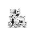 Pandora® Disney x Pandora 'Disney Mickey Mouse & Minnie Mouse' Women's Sterling Silver Charm - Silver 797174
