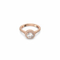 Swarovski® 'Constella' Women's Gold Plated Metal Ring - Rose 5639404