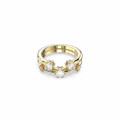 Swarovski® 'Constella' Women's Gold Plated Metal Ring - Gold 5640965