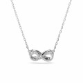 Swarovski® 'Hyperbola' Women's Base Metal Necklace - Silver 5687265