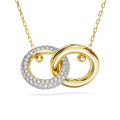 Swarovski® 'Dextera' Women's Gold Plated Metal Necklace - Gold 5668820