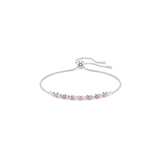 Swarovski 'Matrix Tennis' Women's Base Metal Bracelet - Silver 5763042