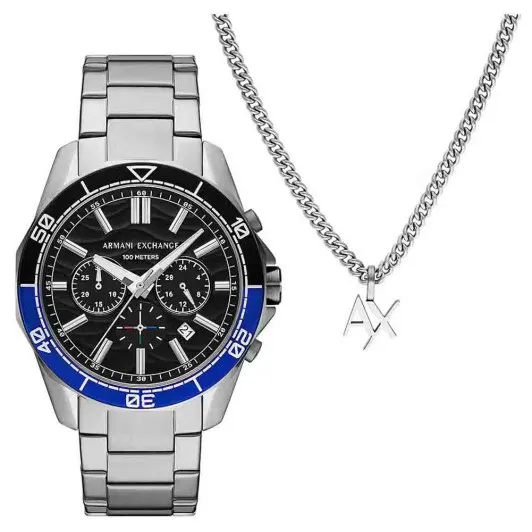 Armani Exchange® Chronograph 'Spencer' Men's Watch AX7166SET